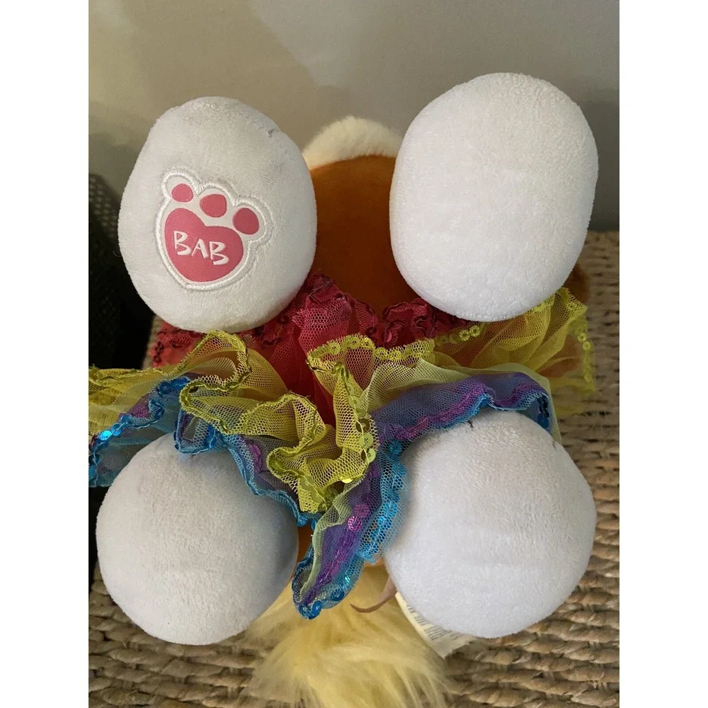 Disney Build A Bear Princess Palace‎ Pets Teacup Belle Puppy Dog Stuffed Plush